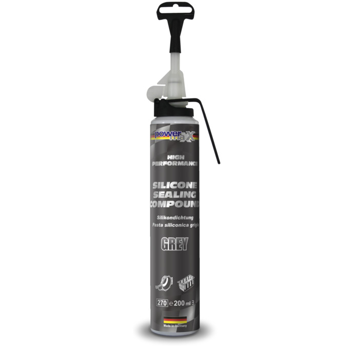 SILICÓN SELLADOR GRIS PRESURIZADO (200ml) - BLUECHEM GROUP